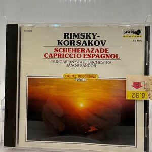 Rimsky-Korsakov Scheherazade Capriccio Espagnol CD LaserLight 15608 Janos Sandor